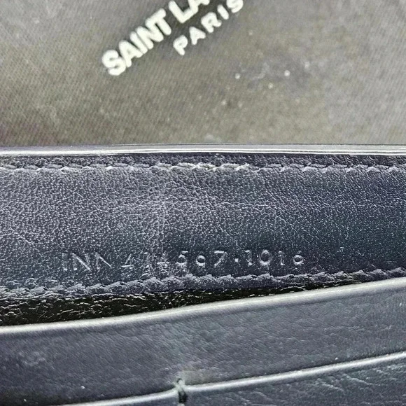 YSL Cobalt Bleu Cassandra  Long Wallet - Picture 3 of 16